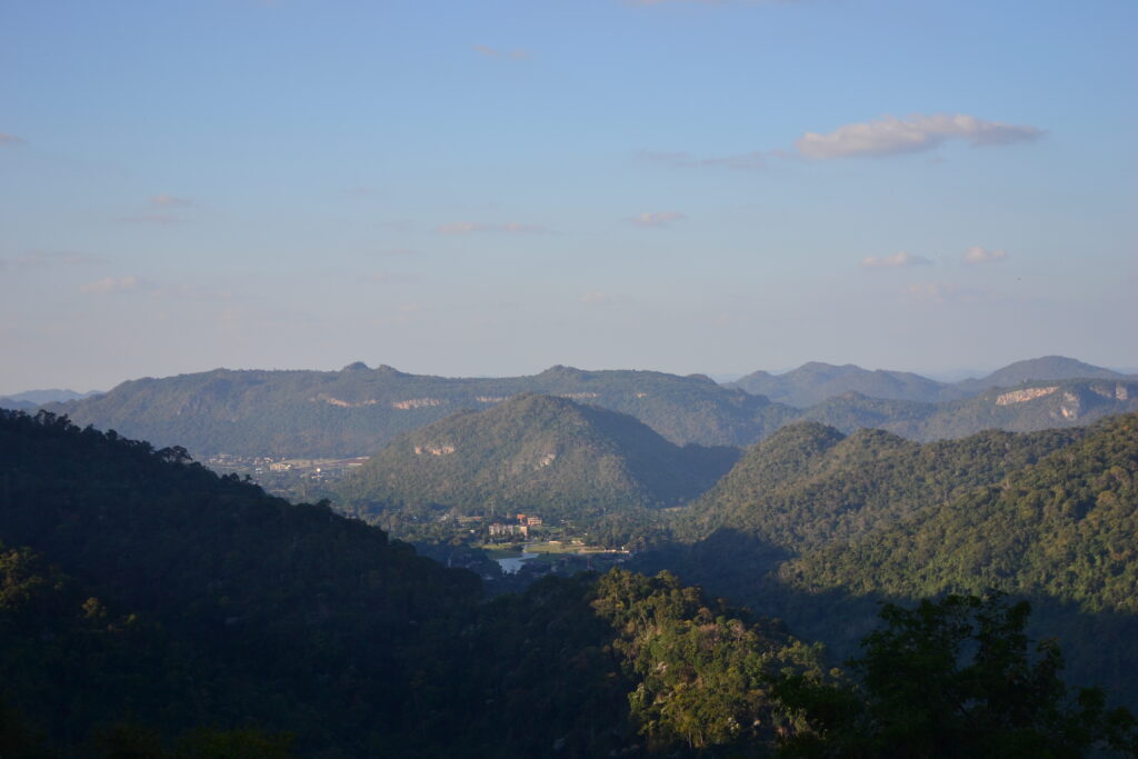 view from the 30th km viewpoint in Khao Yai